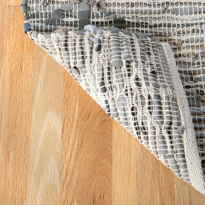 Nuloom Jasonna Leather Tribal Flatweave Area Rug
