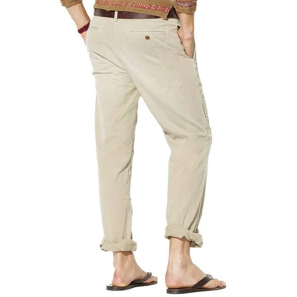 Shop Polo Ralph Lauren Khaki Chinos Pants 38x30 Mens Classic Fit