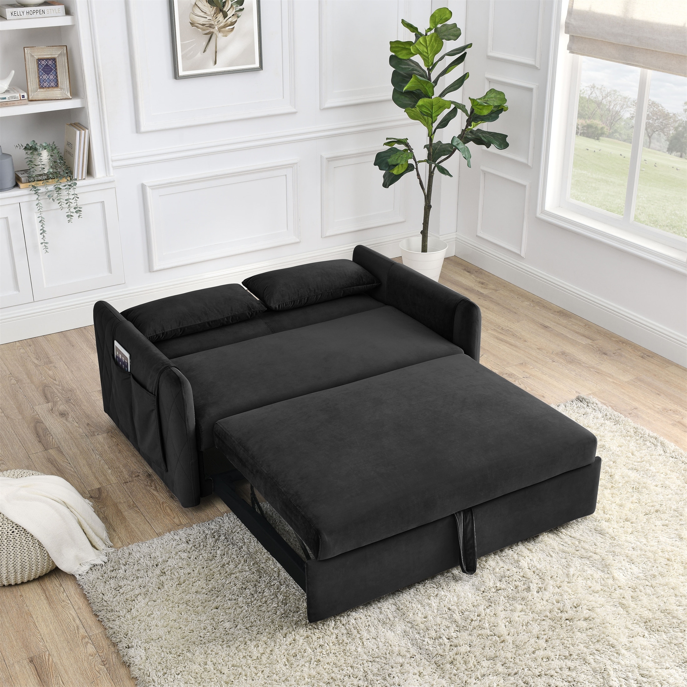 Pull out sales loveseat