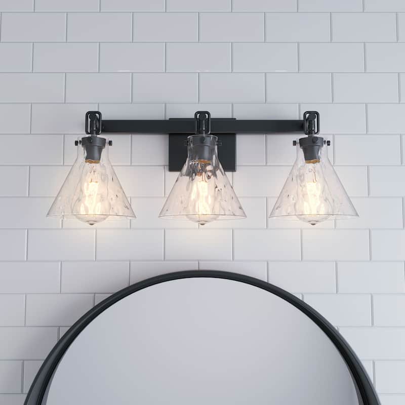 Millennium Lighting Barlon 2/3/4 Light Vanity Fixture - 3 Light - Matte Black