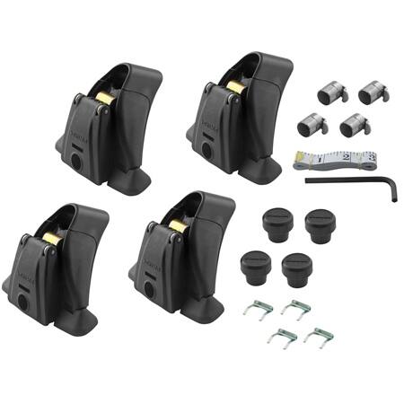 Yakima Q Tower 4 Pack Naked Roof System Overstock 15081306