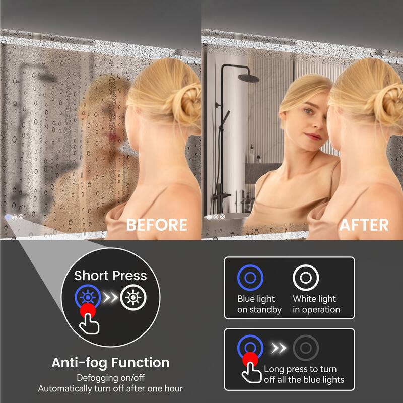 20*28 Inch LED Bathroom Mirror