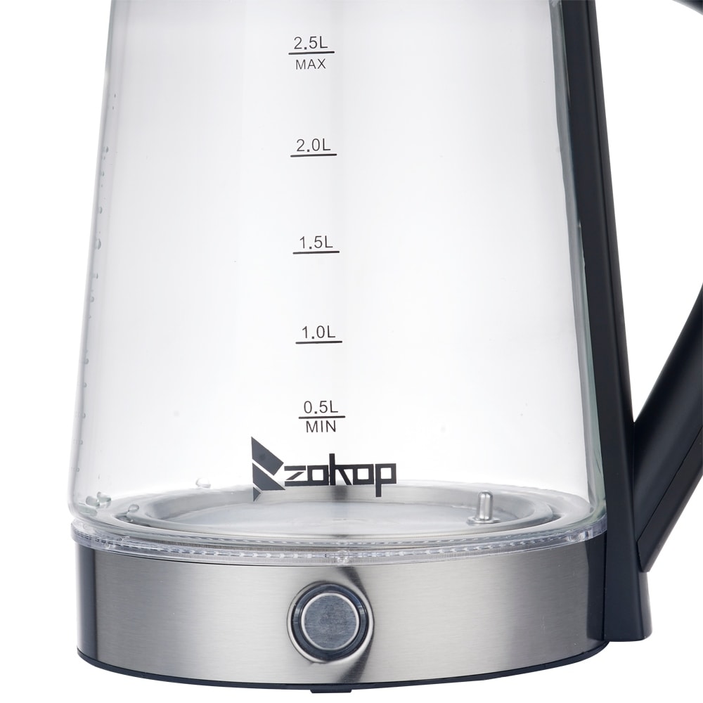 Electric Glass and Steel Kettle - 2.0 Liter