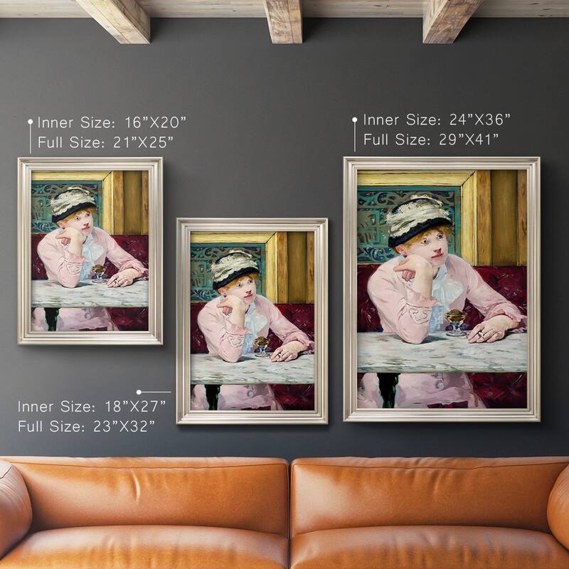 Plum Brandy Premium Framed Canvas- Ready to Hang