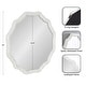 preview thumbnail 5 of 6, Kate and Laurel Ripling Decorative Scallop Wall Mirror - 26" Diameter