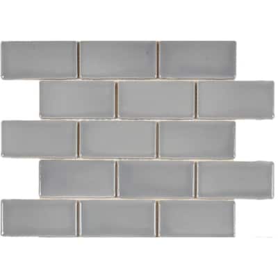 The Tile Life Metro 12x11 Dark Grey Porcelain Wall Tile