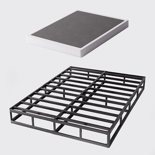 5 Inch Low Profile King Size Box Spring with Heavy Duty Metal Structure ...