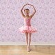 preview thumbnail 3 of 4, Galerie Wallcoverings Just 4 Kids 2 Ballerinas Non-woven Matte Wallpaper Roll