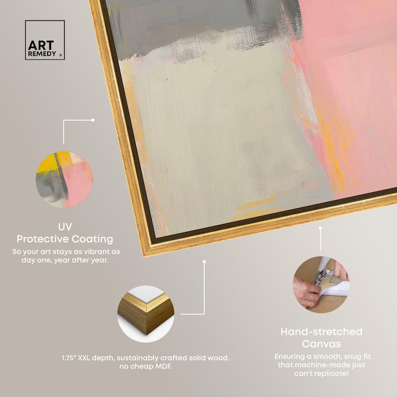 Tangerine Blush II Canvas by Art Remedy