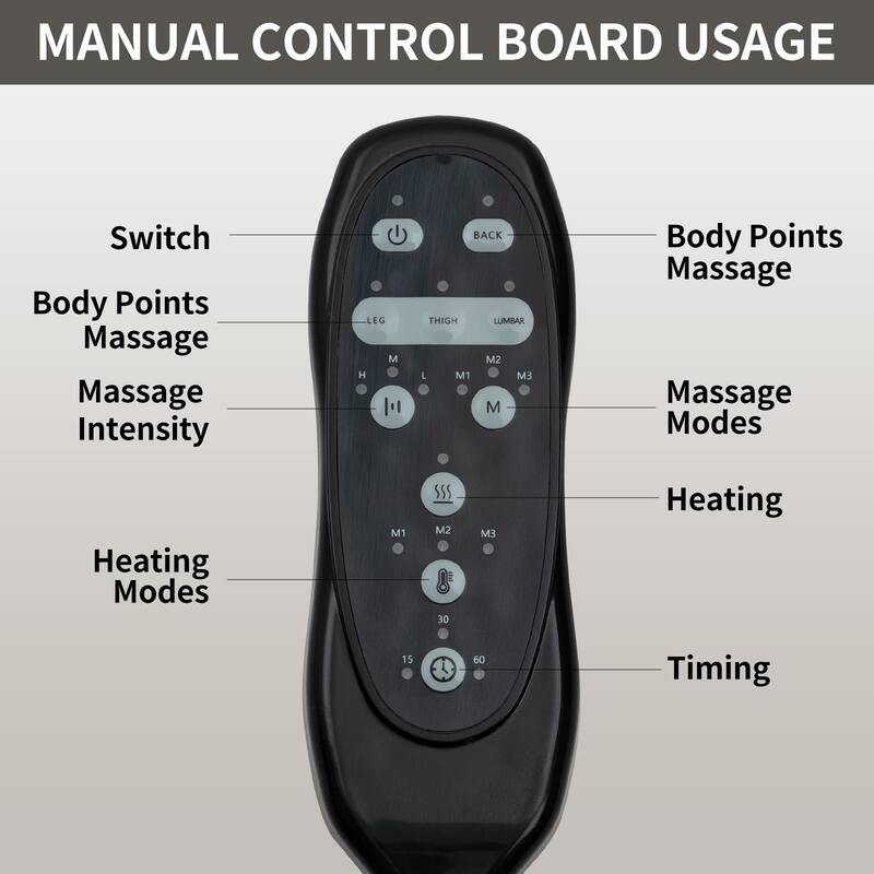 Black Power Lift Recliner with Massage, Lumbar Heat, USB, and Cup Holders