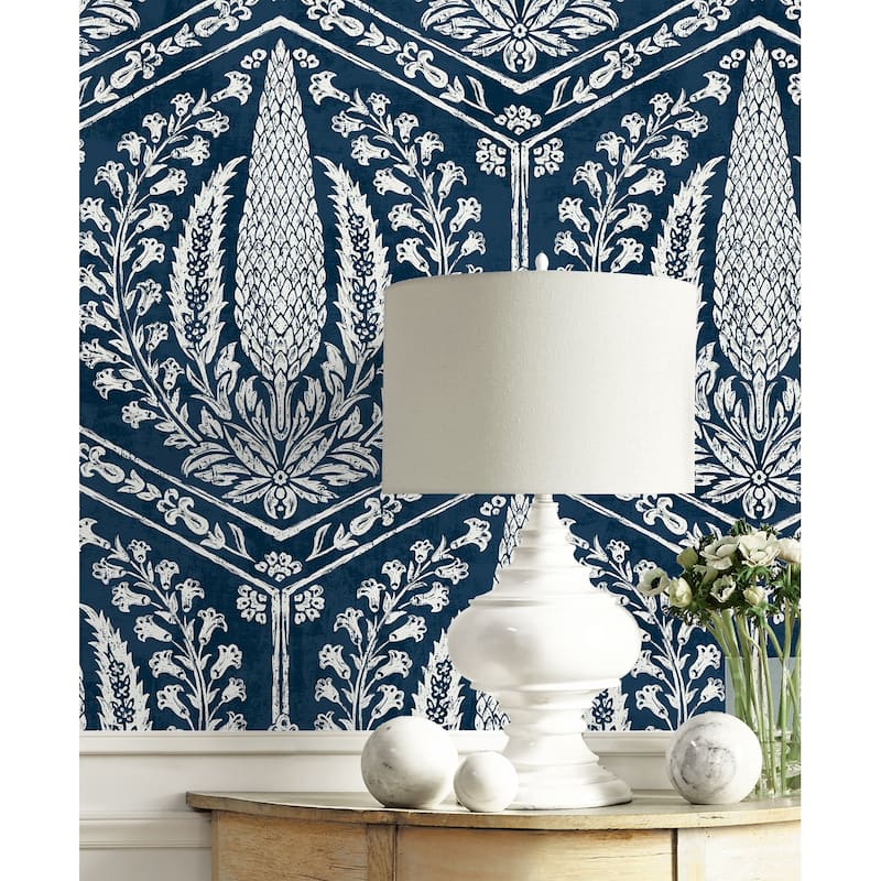 Seabrook Designs Cyrus Harvest Unpasted Wallpaper