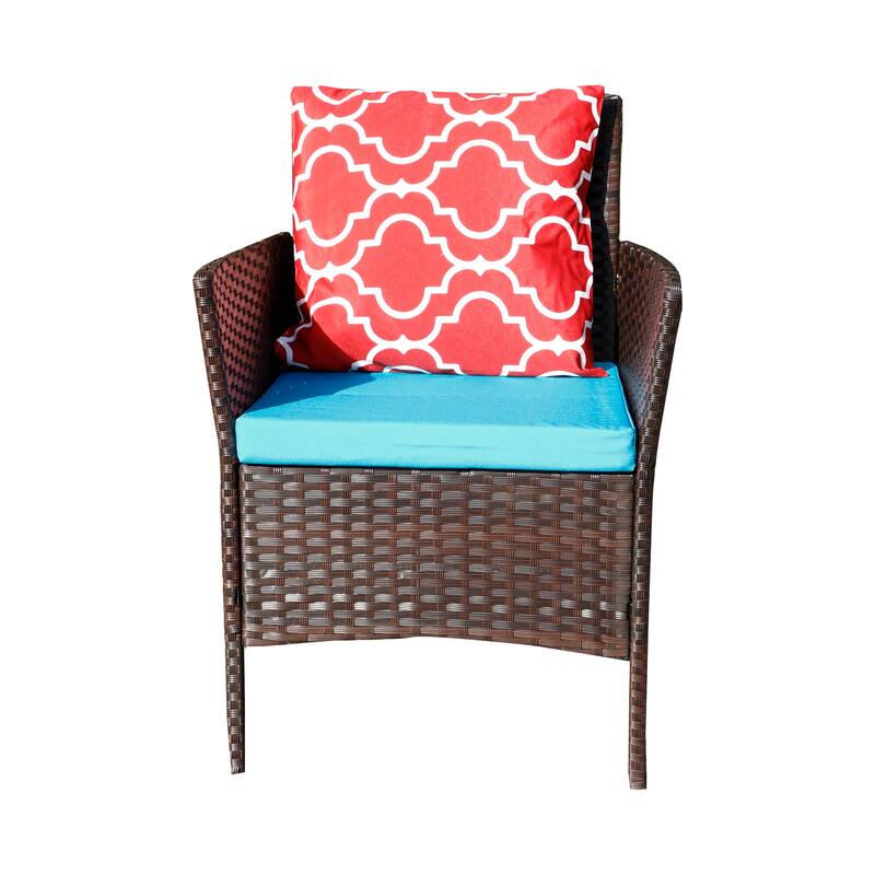 Four-Piece Sofa Set Table With Sofa Chair