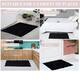 Home Weavers Bellflower Collection Absorbent Cotton Machine Washable Bath Rug