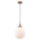Option Antique Copper / Matte White Shade