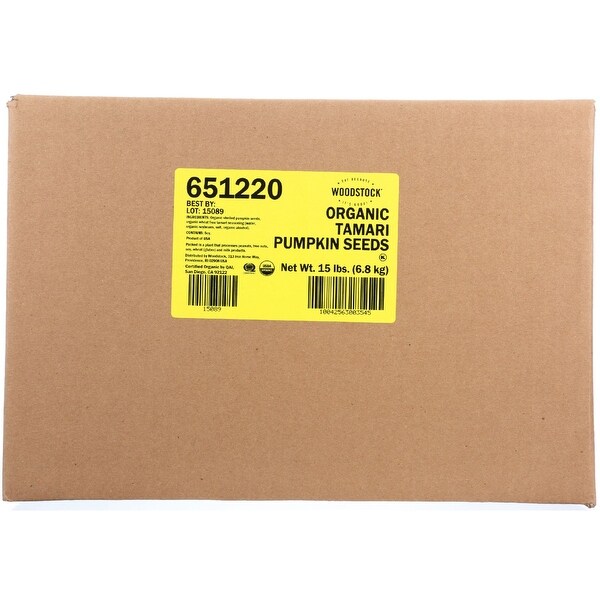 Woodstock Seeds - Organic - Pumpkin - Tamari - 1 lb - case of 15