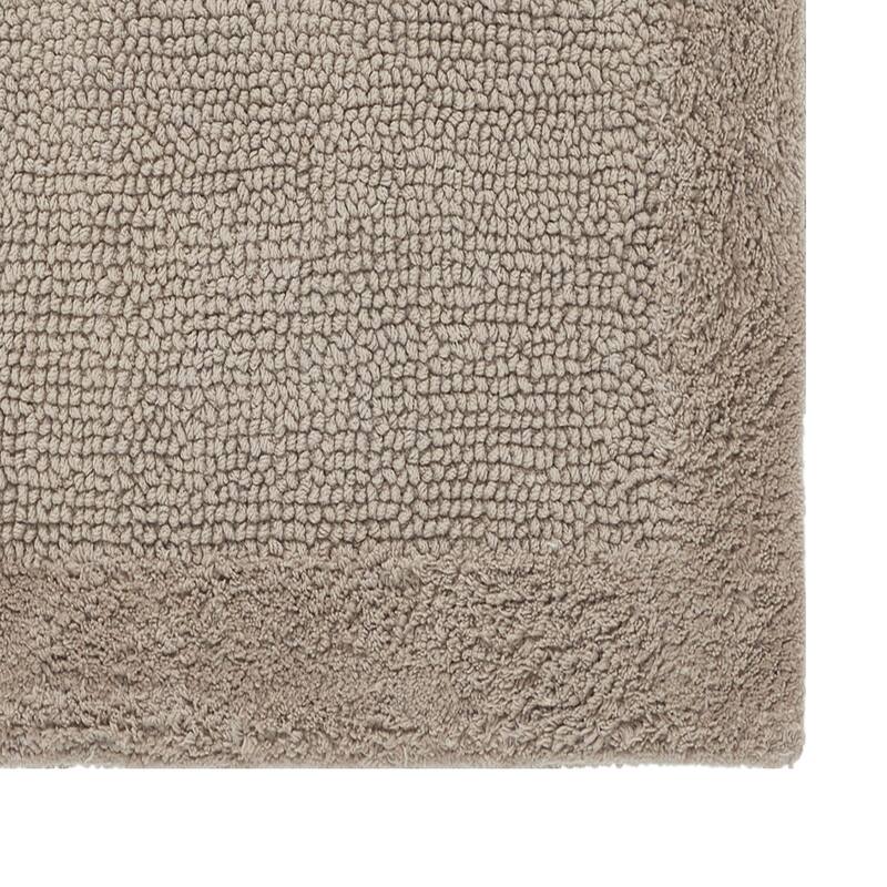 Better Trends Bath Rugs Set 100% Cotton Tufted Soft Water Absorbent Bathroom Rug for Shower, Sink Bath Mats Edge Collection