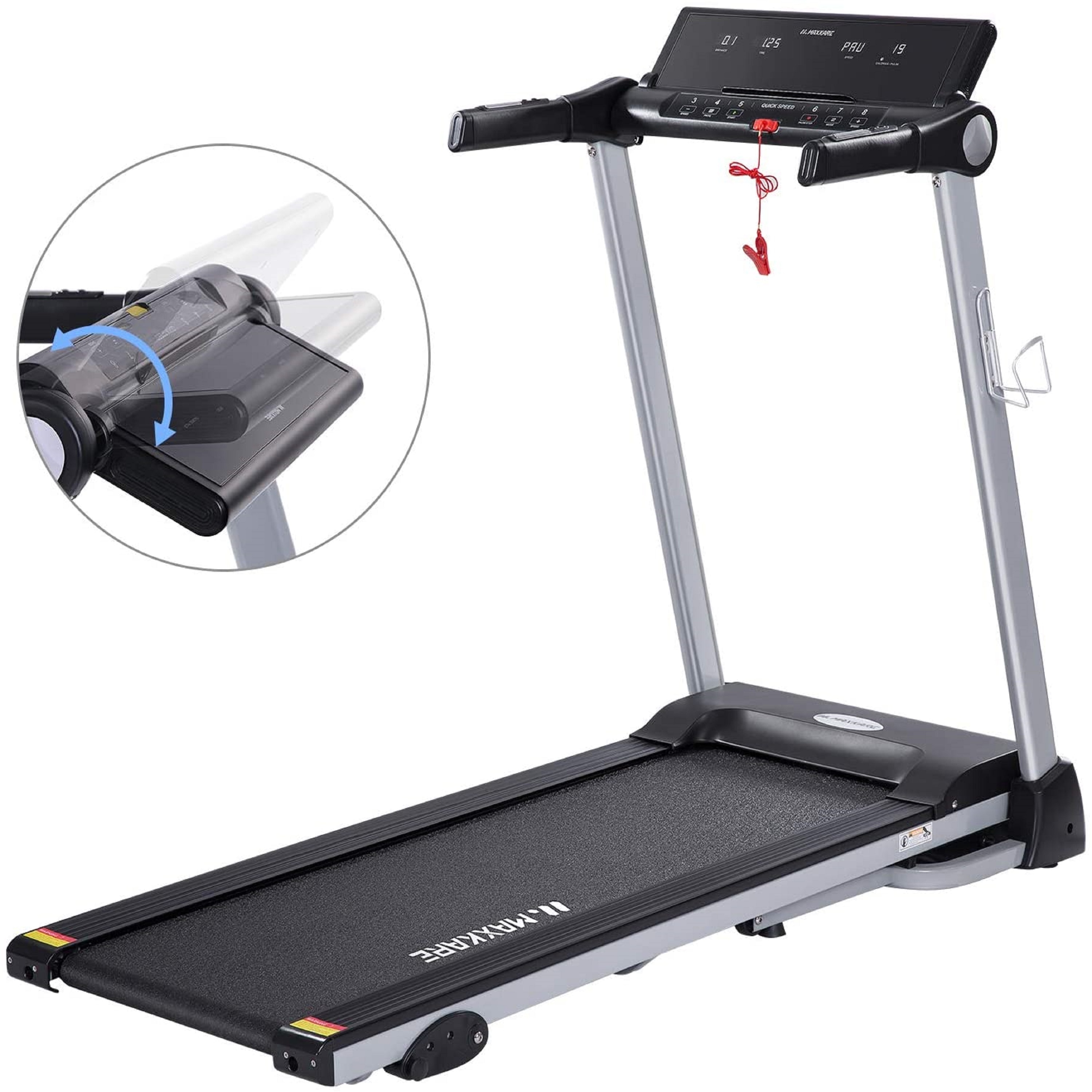 Creative K MaxKare Folding Treadmill Electric Motorized Running Mac Medium