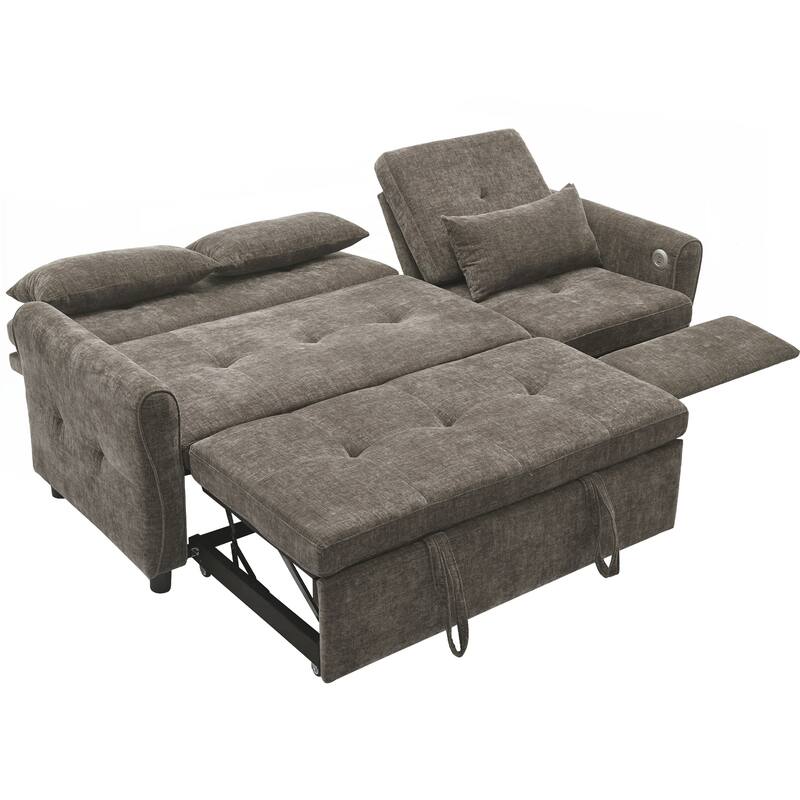 2-in-1 Sofa 82Inch Three-seater Sofa