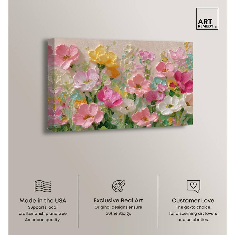 Expressed in Petals I Canvas by Art Remedy, Gallery Wrapped