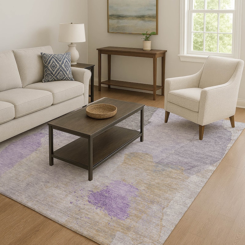 Premium Washable Super Soft Vintage Modern Mayfield Rug