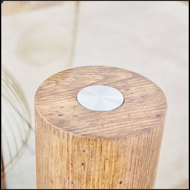 Double-layer Transparent Tempered Glass Coffee Table