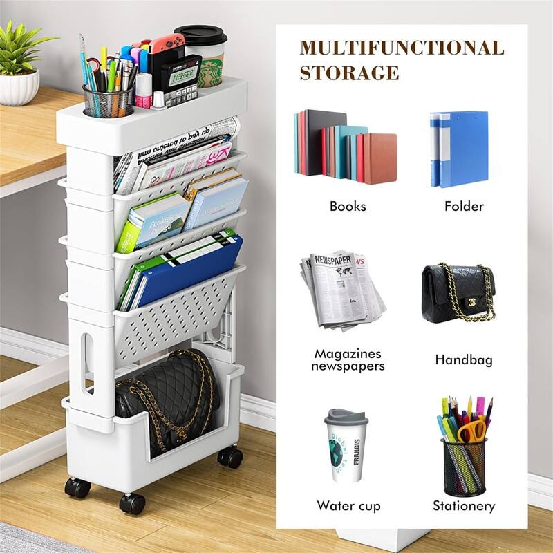 Desk Organizers and Accessories - 14.76"D x 5.9"W x 30.7"H