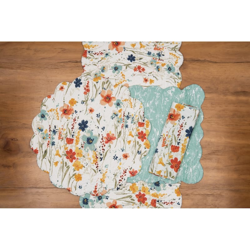 Sheila Cotton Napkin Machine Washable Set of 6