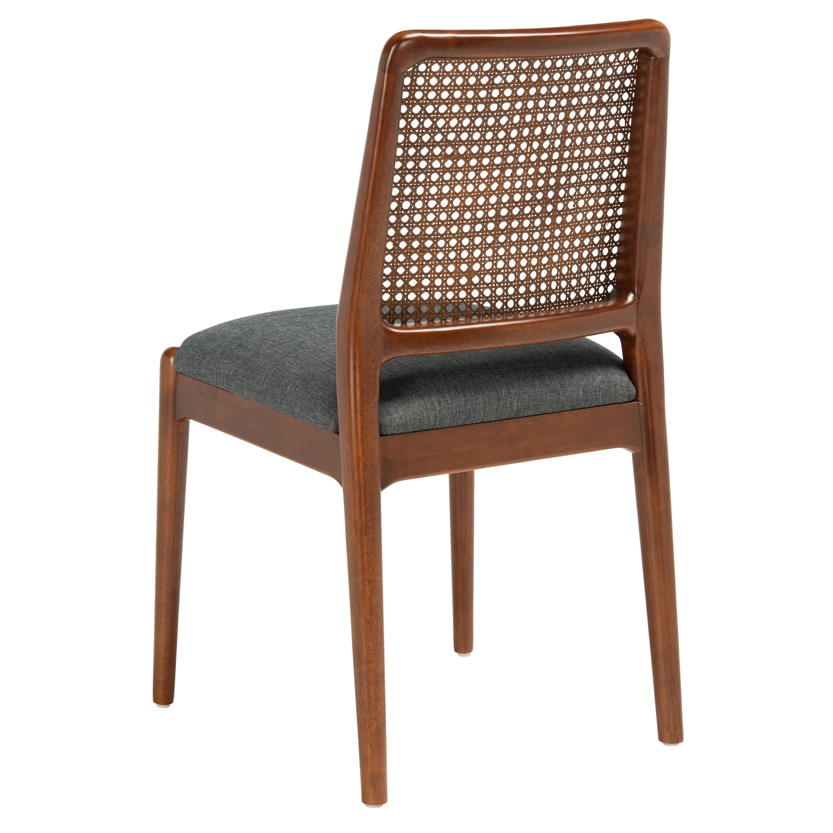 SAFAVIEH Reinhardt Rattan Cushion Dining Chair (Set of 2) - 19