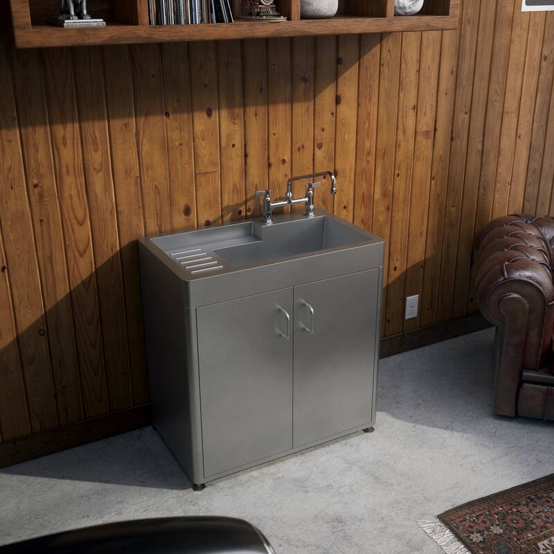 Whitehaus Collection Wall Mount Utility Faucet