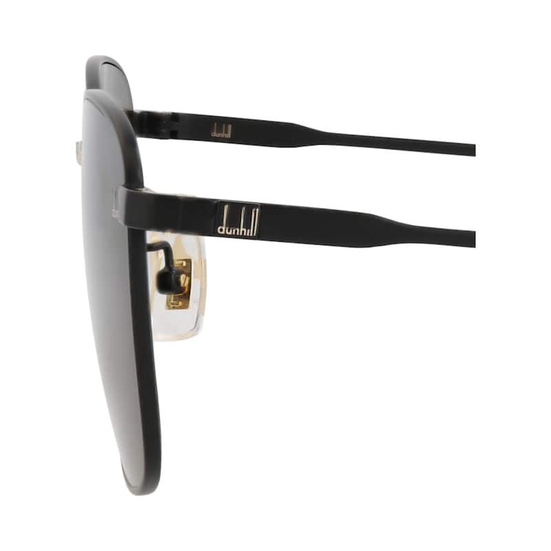 Dunhill Square-Frame Metal Sunglasses