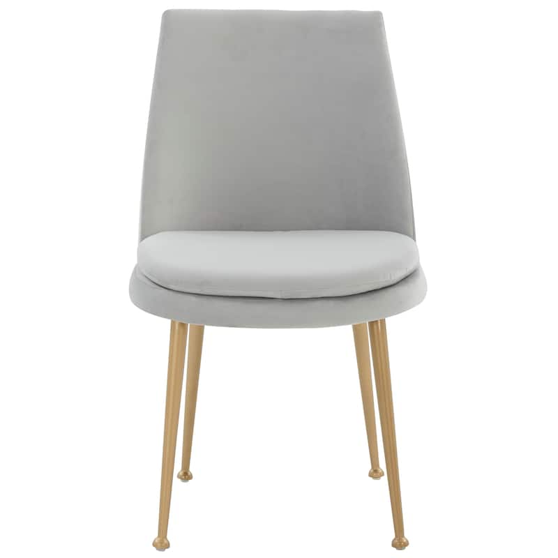 SAFAVIEH Couture Engeltje Upholstered Dining Chair - 20 In W x 22 In D x 33.5 In H - 20Wx22Dx34H