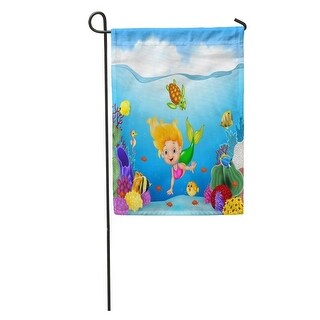 Shop Colorful Fairytale Cartoon Mermaid Beautiful ...