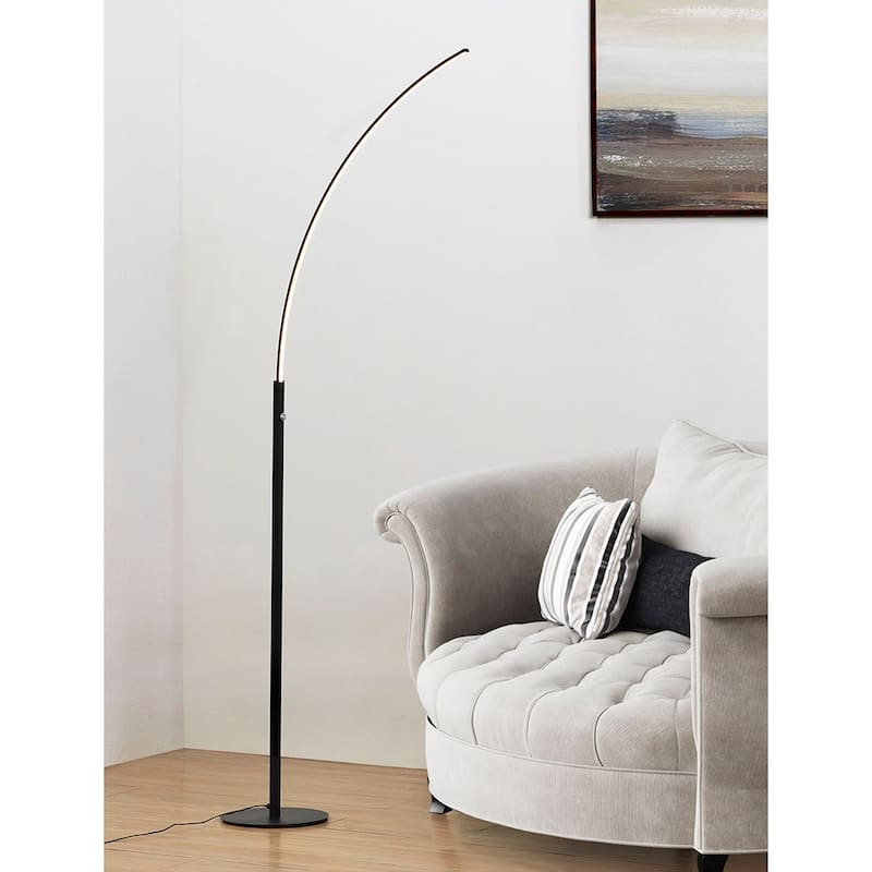 Horizon LED Arch Floor Lamp - Black