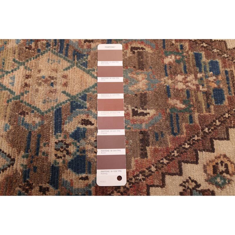 ECARPETGALLERY Hand-knotted Antalya Vintage Brown Wool Rug - 3'8 x 6'11