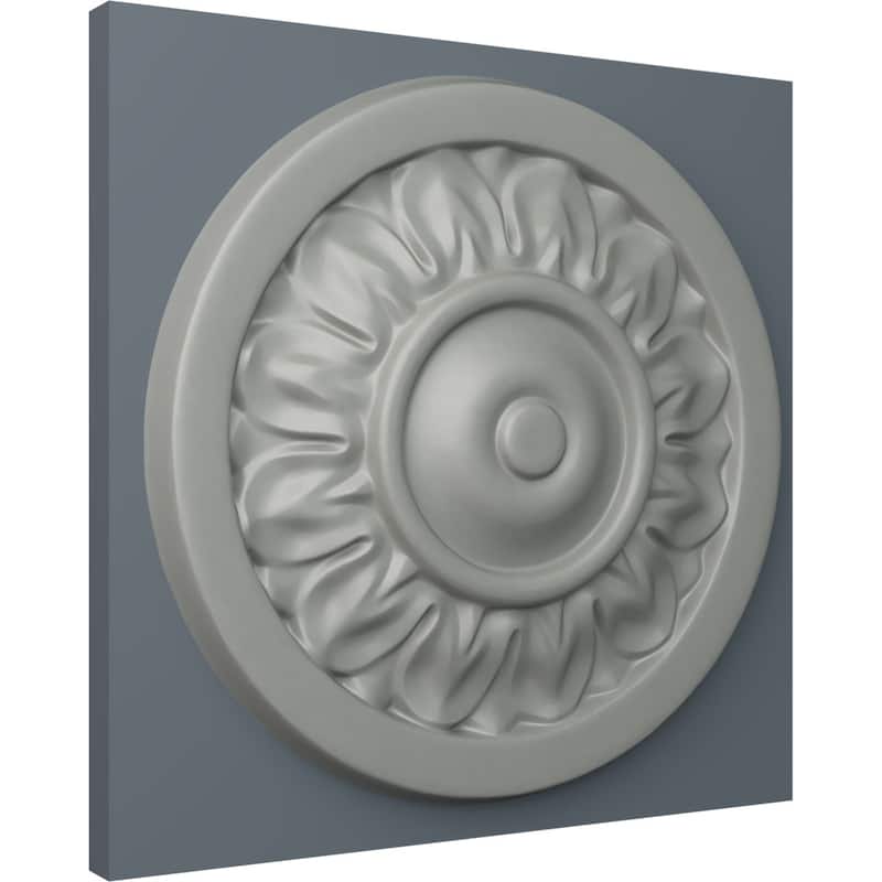 6 1/4"OD x 7/8"P Ashley Round Rosette