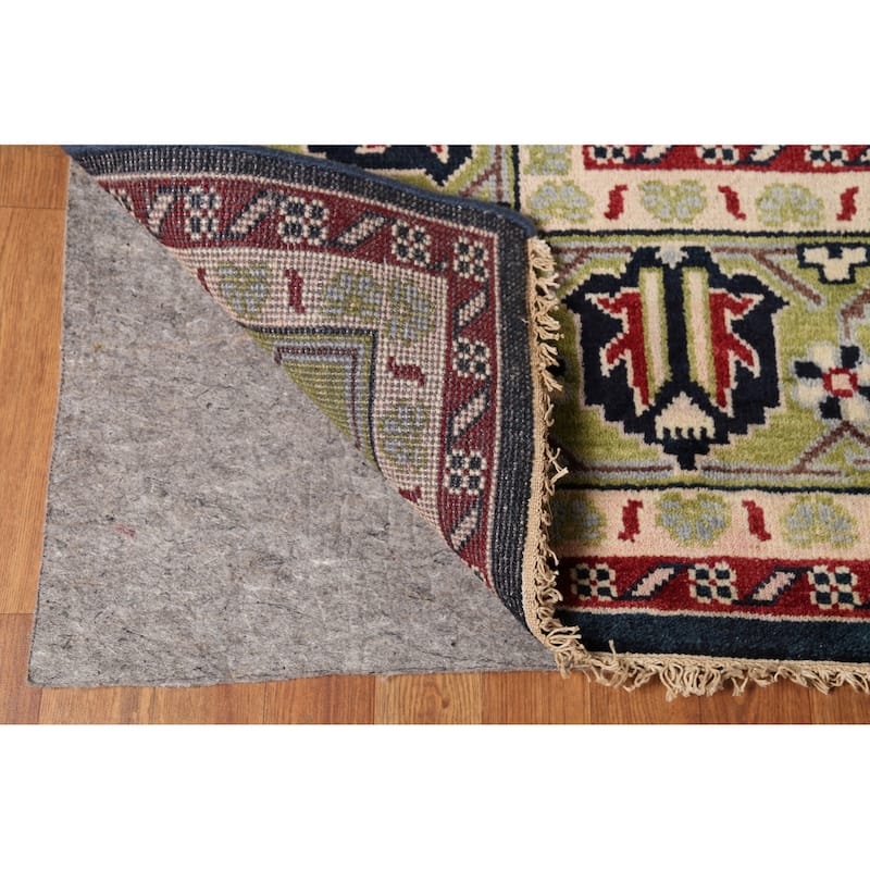 Dark Navy Blue Heriz Serapi Oriental Large Rug Handmade Wool Carpet - 9'8"x 13'10"