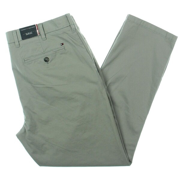 tommy hilfiger cotton pants