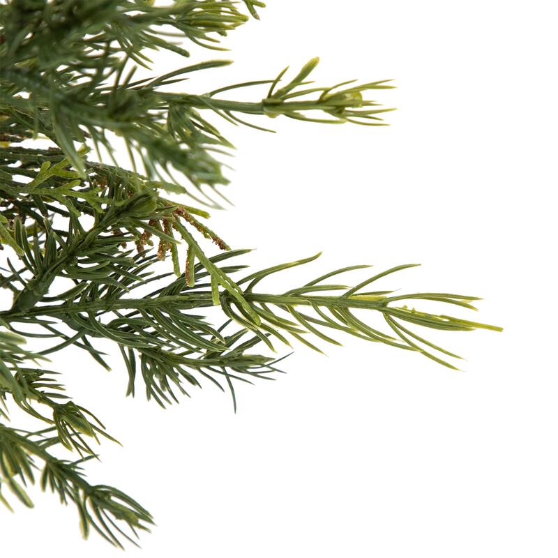 Berries and Pinecones with Burlap Base Artificial Christmas Tree - 20" - Unlit