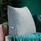 preview thumbnail 48 of 56, WOWMAX Bed Rest Wedge Reading Pillow Sofa Daybed Triangle Cushion 24"