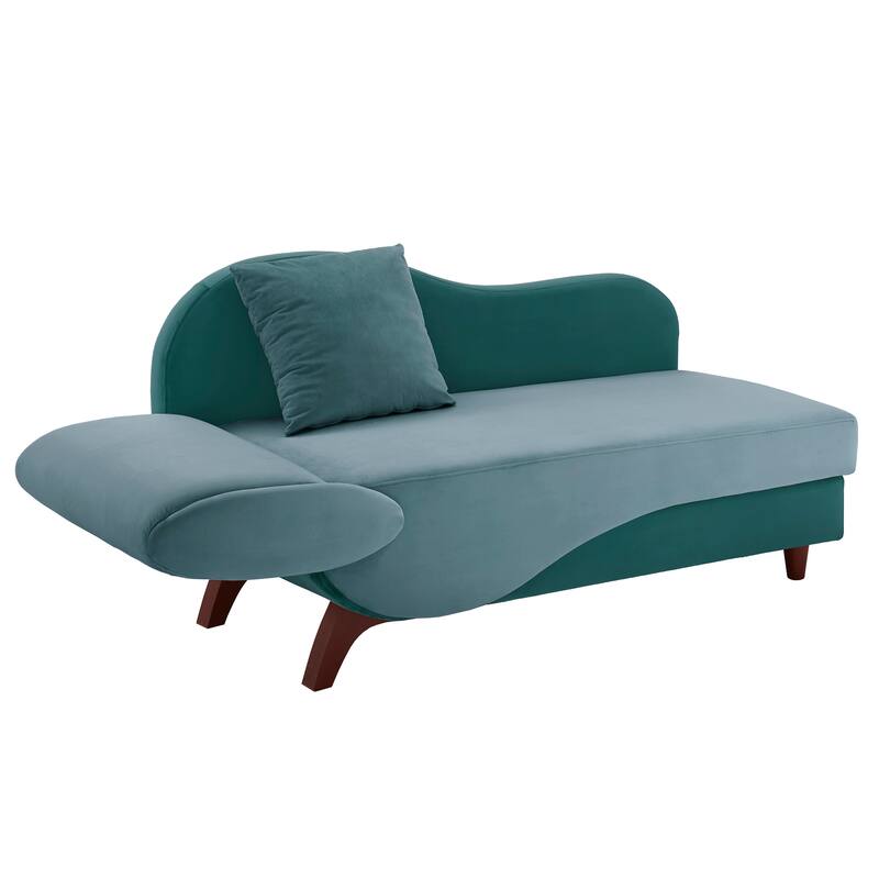 Aideen 2-tone Storage Chaise by iNSPIRE Q Modern