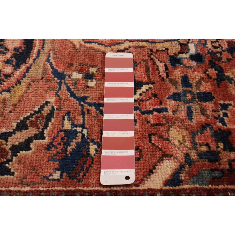 ECARPETGALLERY Hand-knotted Sarabi Copper Wool Rug - 7'11 x 11'1