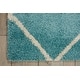 preview thumbnail 106 of 120, Nourison Brisbane Large Diamond Geometric Modern Shag Area Rug
