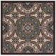 preview thumbnail 8 of 41, SAFAVIEH Veranda Rexhie Indoor/ Outdoor Waterproof Patio Backyard Rug 6'7" Square - Chocolate/Cream