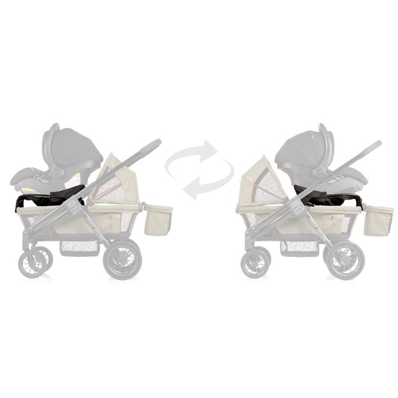 Pivot Xplore Stroller Wagon Infant Car Seat Adapter - N/A