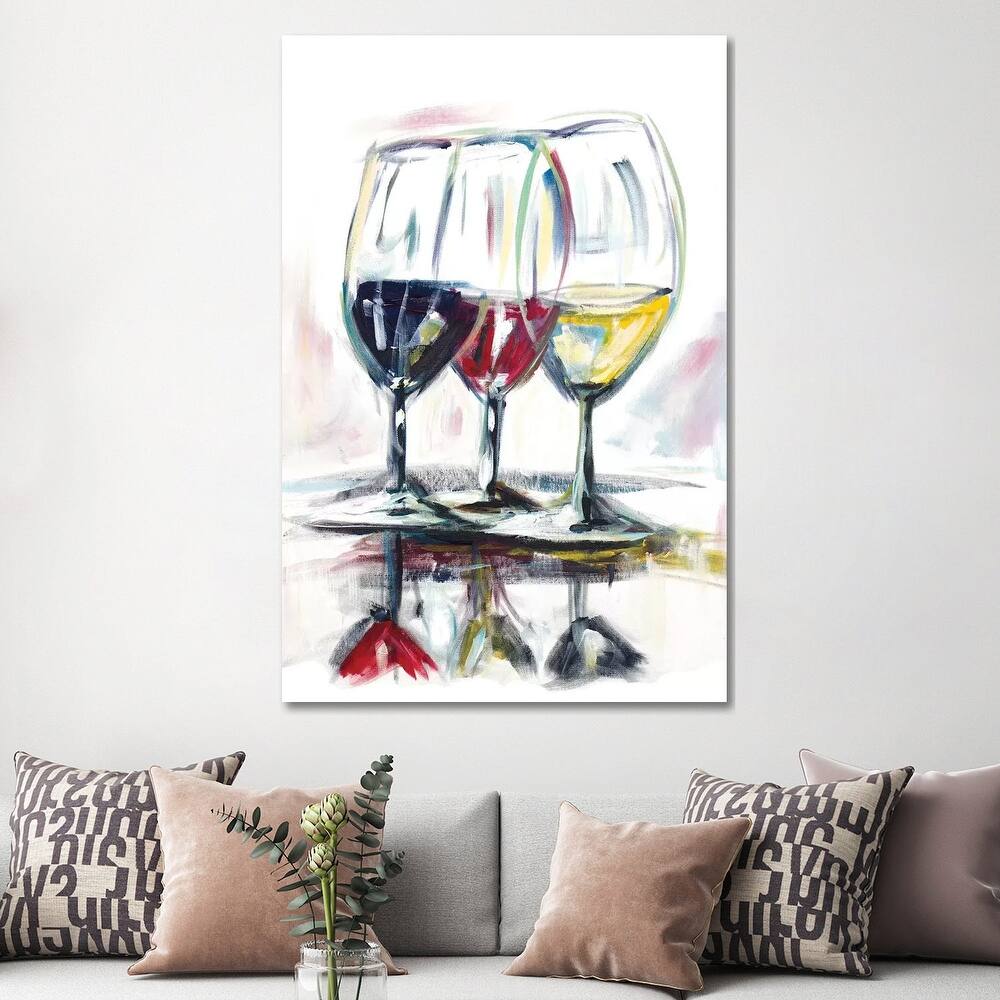 iCanvas "Time for Wine II" by Andy Beauchamp Canvas Print