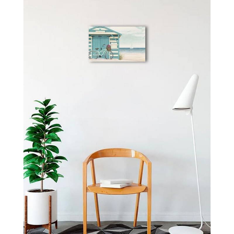 Beach Cruiser I Art Poster - Print On Demand - 12 x 18 Inch