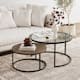 Option Rustic Oak/Glass/Gunmetal