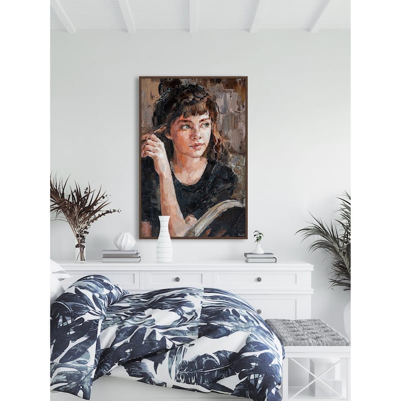 Dream Always Floater Framed Print on Canvas