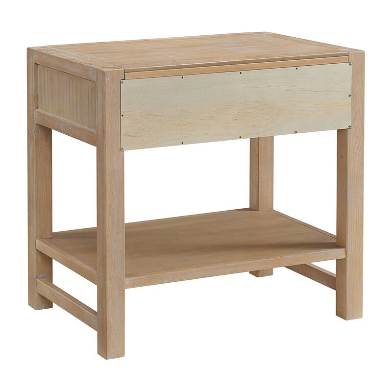 Arden 2-Drawer Wood Nightstand