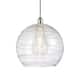 Option Polished Chrome / Clear Deco Swirl